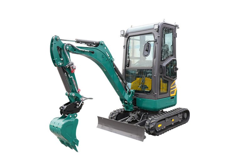 FR20F-U excavator white background