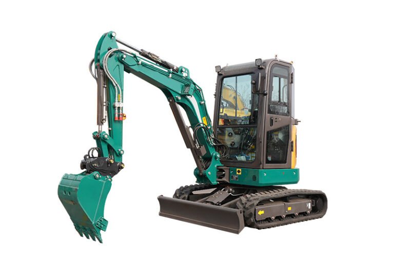 FR26F-U excavator white background